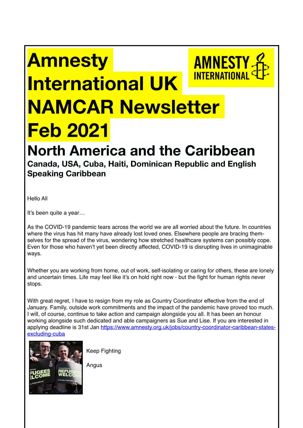 Feb 2021 Newsletter