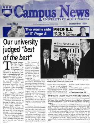 University of Wollongong Campus News September 1999