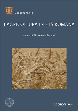 L'agricoltura in Età Romana