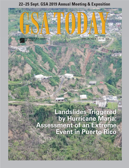 Landslides Triggered by Hurricane Maria