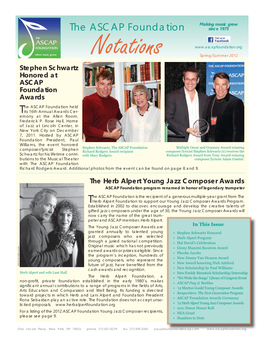 2012 Spring Newsletter.Indd