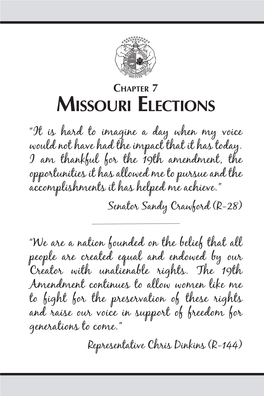 Missouri Voting and Elections 589