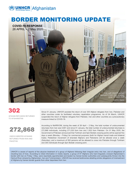 302 272,868 Border Monitoring Update