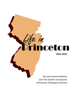 Tips and Recommendations from the Students and Spouses of Princeton Theological Seminary