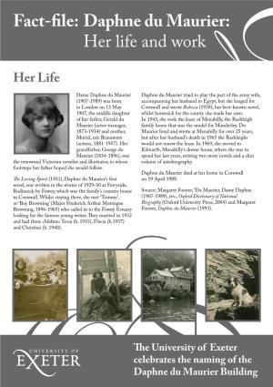 Daphne Du Maurier: Her Life and Work