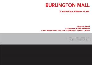 Burlington Mall a Redevelopment Plan