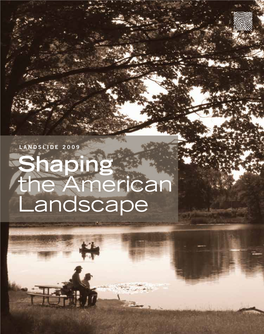 Shaping the American Landscape W a S H I N G T O N