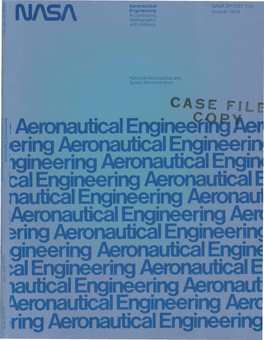 Aeronautical Engine^Ffti Aer Ering Aeronautical Engineerin Kjineering