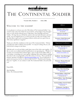 The Continental Soldier