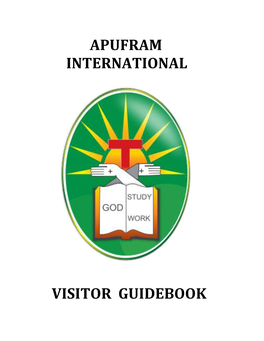 Apufram International Visitor Guidebook