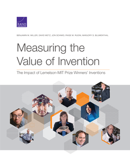 The Impact of Lemelson-MIT Prize Winners' Inventions