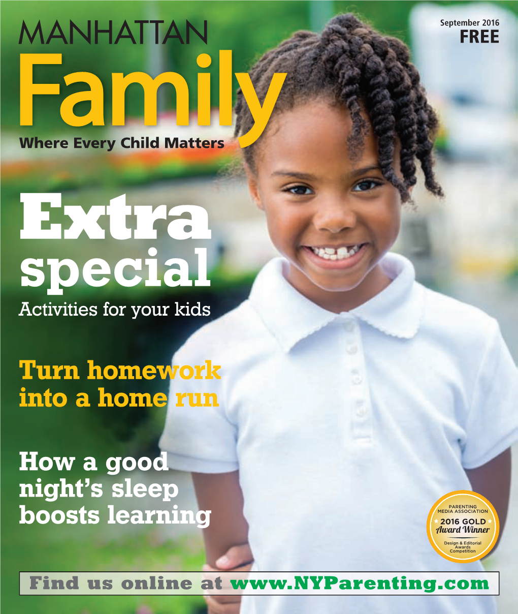Manhattan FREE Family Where Every Child Matters Extra Special Activities for Your Kids