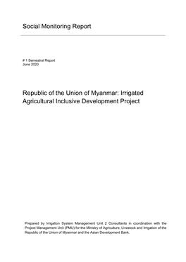 Irrigated Agricultural Inclusive Development Project
