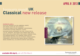 Classical New Release