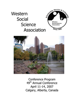 2007 Conference Program