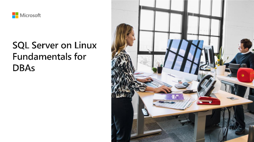 SQL Server on Linux Fundamentals for Dbas