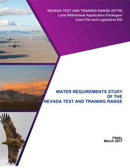 Water Requirements Study of the Nevada Test and Training Range