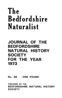 The Bedfordshire Naturalist