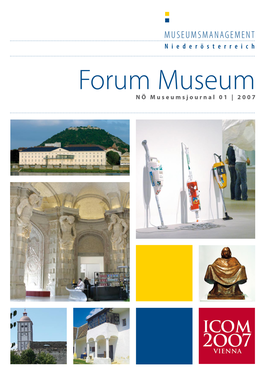 Forum Museum NÖ Museumsjournal 01 | 2007