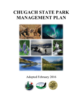 Chugach State Park Management Plan