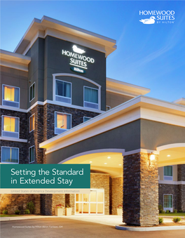 Setting the Standard in Extended Stay