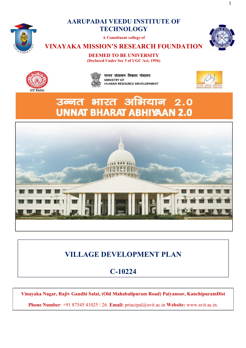 research paper on village development