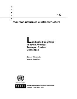 Landlocked Countries in South America: Transport System Challenges