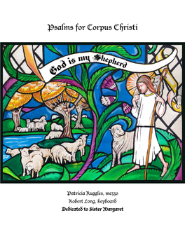 Psalms for Corpus Christi