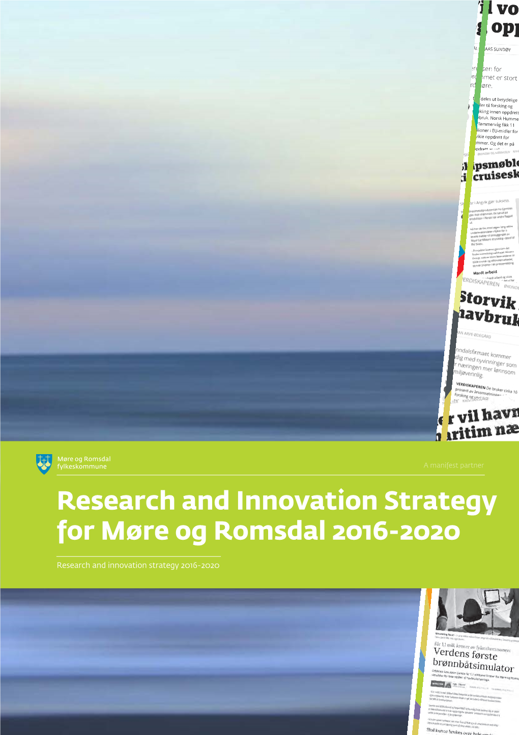 Research and Innovation Strategy for Møre Og Romsdal 2016-2020