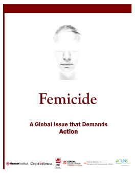 Femicide: a Global Issue That Demands Action