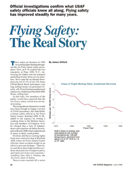 Flying Safety Has Improved Steadily for Many Years