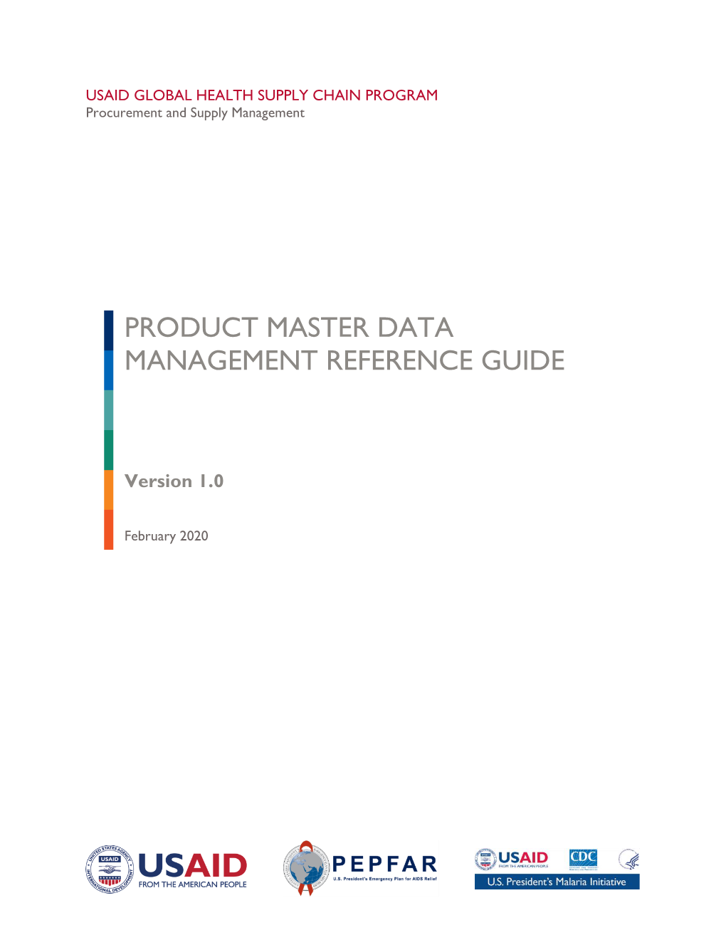 Product Master Data Management Reference Guide