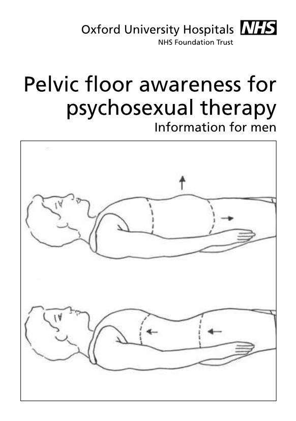 Pelvic Floor Awareness for Psychosexual Therapy