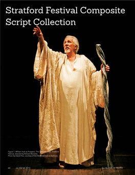 Stratford Festival Composite Script Collection