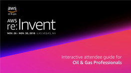 Interactive Attendee Guide for Oil & Gas Professionals