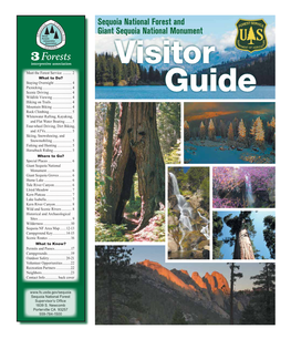 Sequoia National Forest and Giant Sequoia National Monument Visitor Meet the Forest Service