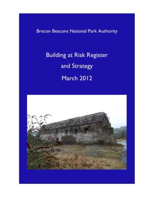 Building at Risk Register and Strategy 2012