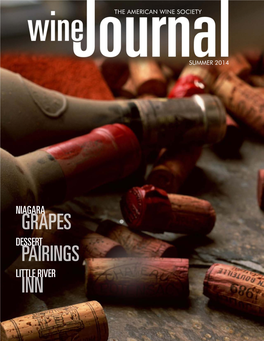 Summer 2014 Wine Journal
