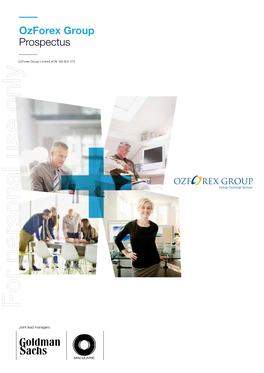 Ozforex Group Prospectus