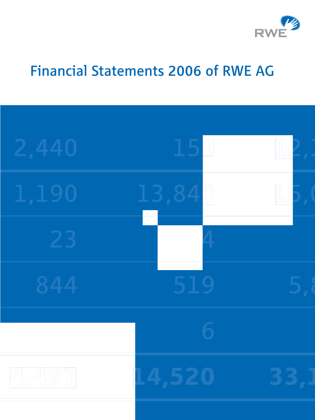 Financial Statements 2006 of RWE AG