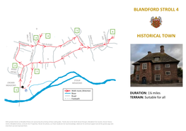 Blandford Stroll 4 Historical Town