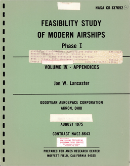 Feasibility Study of Modern Airships