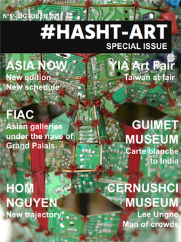 ASIA NOW FIAC YIA Art Fair GUIMET MUSEUM HOM NGUYEN