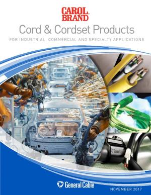 Cord & Cordset Products