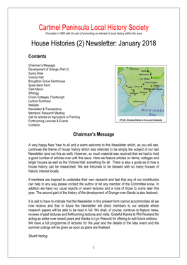 House Histories (2) Newsletter: January 2018