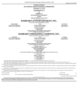 Harrah's Entertainment, Inc