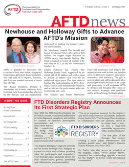 AFTD News Spring 2021