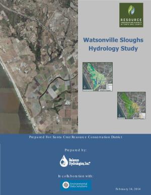 Watsonville Sloughs Hydrology Study