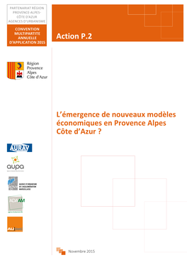 L'émergence De Nouveaux Modèles Économiques En Provence-Alpes-Côte D'azur