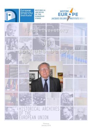 Jacques Delors Fonds Inventory